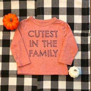 Size 9-12 Month Long Sleeve Tee